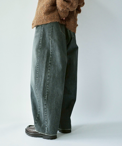 13OZデニム スウィッチパンツ（BLK）（デニムパンツ）｜JOURNAL