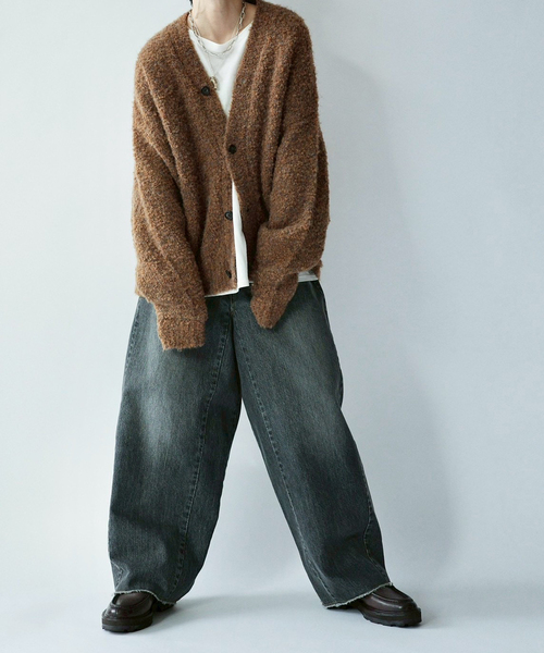 JOURNAL STANDARD LUXE（ジャーナルスタンダード　ラックス）の「13OZデニム スウィッチパンツ（BLK）（デニムパンツ・レディース・ブラック・SMALL/MEDIUM）」の22枚目の写真