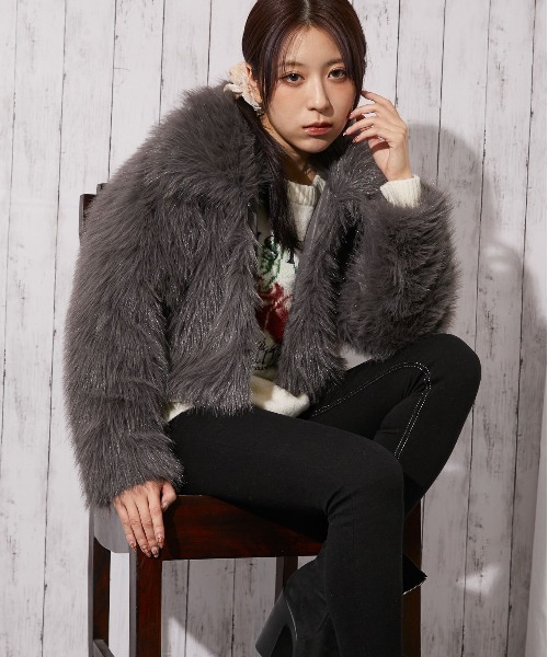 新品　アンパスィ　アウター　ジャケット　ブルゾン ファー付き　防寒　ふわふわ レディース ボア ブルゾン ジャケット ふわふわ アウター フード