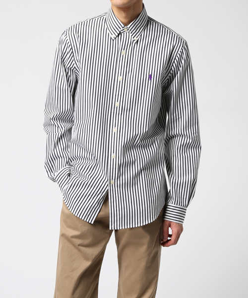 POLO RALPH LAUREN（ポロ ラルフ ローレン）の「スリムフィット ストライプド ポプリン シャツ（シャツ/ブラウス・メンズ・ブルー系その他/ピンク系2/ブラック系その他・XX-LARGE/X-LARGE/MEDIUM/LARGE/SMALL/X-SMALL）」の11枚目の写真