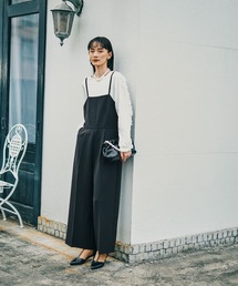 LEPSIM｜レプシィムのサロペット/オーバーオール（ブラック/黒色系