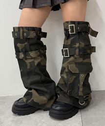 WEGO | WEGO/迷彩柄レッグカバー(レッグウォーマー)