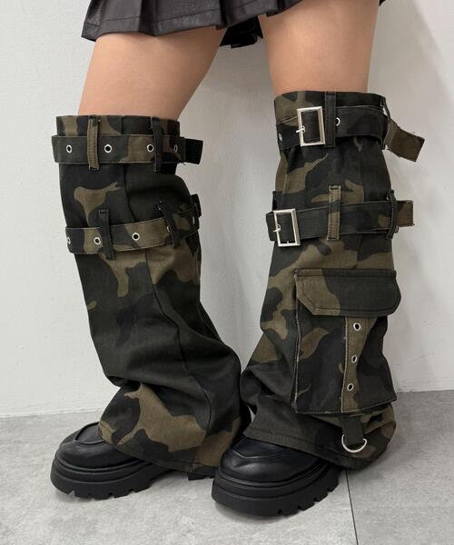 セール】WEGO/迷彩柄レッグカバー（レッグウォーマー）｜WEGO