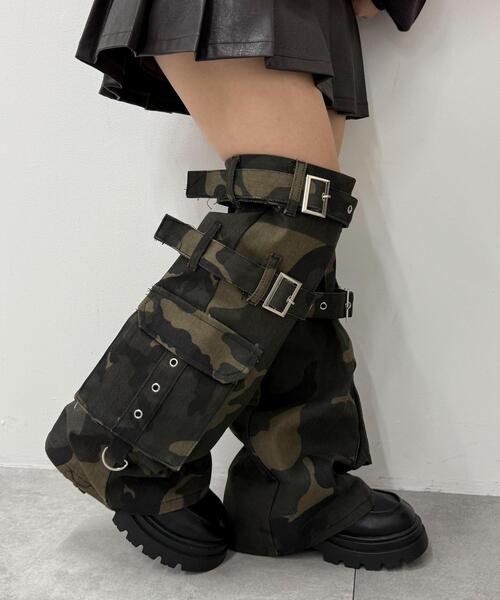 セール】WEGO/迷彩柄レッグカバー（レッグウォーマー）｜WEGO