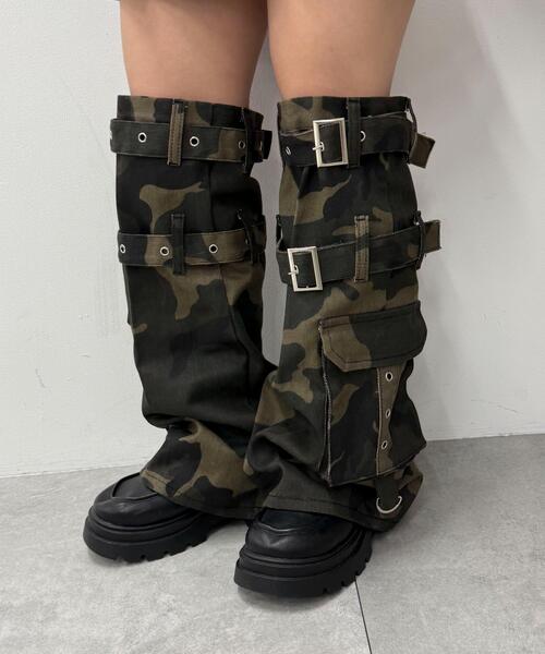 セール】WEGO/迷彩柄レッグカバー（レッグウォーマー）｜WEGO