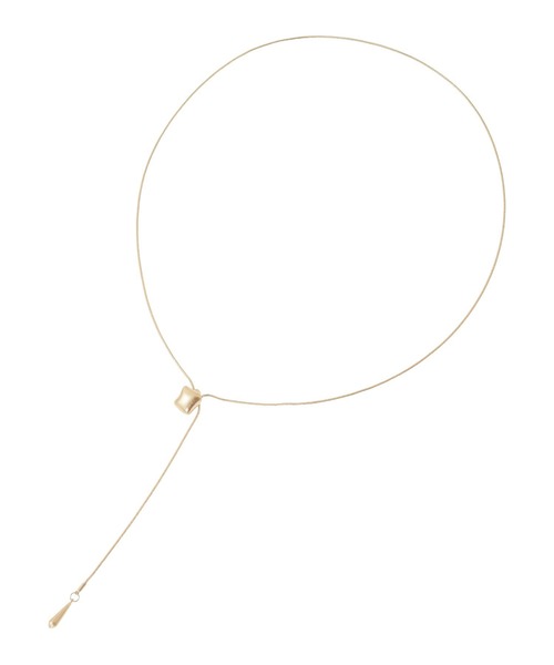 Green　Parks（グリーンパークス）の「every walk.スライドタイネックレス（ネックレス・レディース・シルバー/ゴールド・FREE）」の2枚目の写真