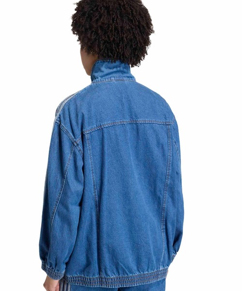adidas(アディダス)の「adidas FIREBIRD ADILENIUM TRACK TOP DENIM / アディダス ファイヤーバード アディレニウム トラック トップ デニム(その他アウター・レディース・ライトブルー・L/M/S)」の9枚目の写真