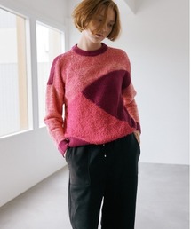 Muel Chic（ミュエルシック）の「Port panel knit ポートパネルニット（ニット/セーター）」