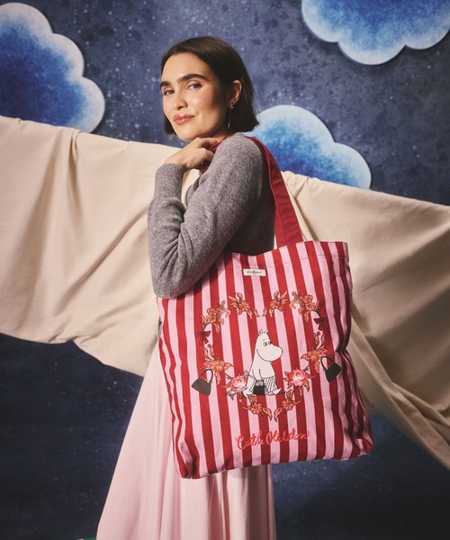 Cath Kidston(キャスキッドソン)の「ムーミン パーフェクト ショッパー Moominmamma Stripe(トートバッグ・レディース・その他・FREE)」の3枚目の写真