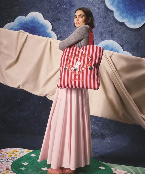 Cath Kidston(キャスキッドソン)の「ムーミン パーフェクト ショッパー Moominmamma Stripe(トートバッグ・レディース・その他・FREE)」の4枚目の写真