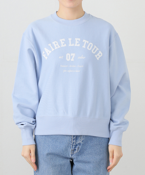 スローブ イエナ（SLOBE IENA）/ロゴスウェット セール】ロゴスウェット（スウェット）｜SLOBE IENA（スローブイエナ