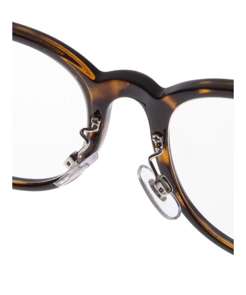 Ungrid（アングリッド）の「スクエアフレーム伊達メガネ（メガネ・レディース・ブラウン/ブラック・FREE）」の10枚目の写真