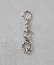 SENTI（センティ）の「SENTI SPIRAL BRAIDING LEATHER KEYCHAIN / スパイラル ブレーディング レザーキーチェーン（キーホルダー）」