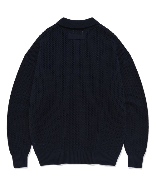 COVERNAT(カバーナット)の「アセンティッククロシェカラー ニット ネイビー(ニット/セーター・レディース・その他・MEDIUM/LARGE/X-LARGE/SMALL)」の2枚目の写真