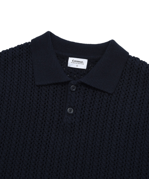COVERNAT(カバーナット)の「アセンティッククロシェカラー ニット ネイビー(ニット/セーター・レディース・その他・MEDIUM/LARGE/X-LARGE/SMALL)」の3枚目の写真