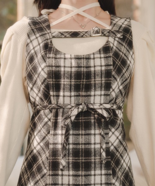 palelfy 裾ティアードキャミワンピース 裾ティアードキャミワンピース（ワンピース）｜Pal elfy（パル