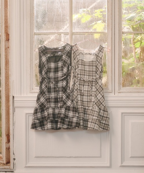 Pal elfy（パルエルフィー）の「裾ティアードキャミワンピース