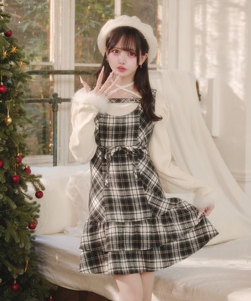 palelfy 裾ティアードキャミワンピース 裾ティアードキャミワンピース（ワンピース）｜Pal elfy（パル