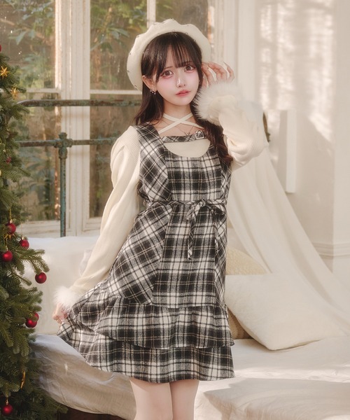 裾ティアードキャミワンピース（ワンピース）｜Pal elfy（パル