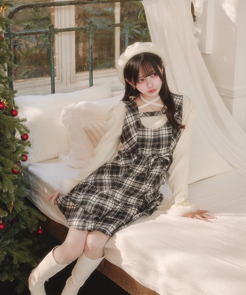 Pal elfy裾ティアードキャミワンピース 裾ティアードキャミワンピース（ワンピース）｜Pal elfy（パル