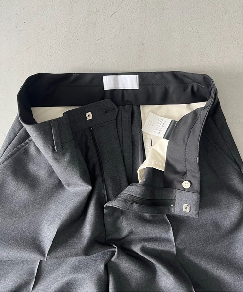 Pre order】【EXCLUSIVE】NEONSIGN Anatomic straight slacks