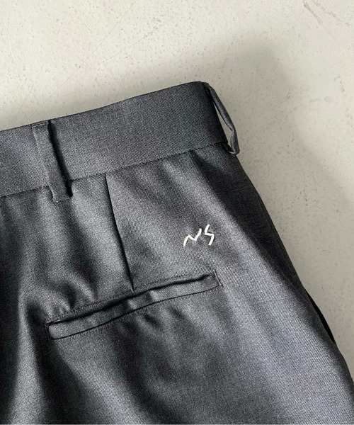 EXCLUSIVE】NEONSIGN Anatomic straight slacks（スラックス）｜O