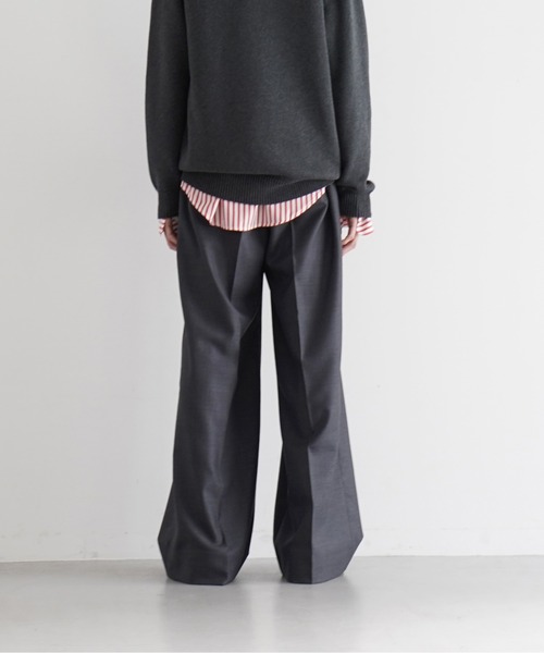 Pre order】【EXCLUSIVE】NEONSIGN Anatomic straight slacks