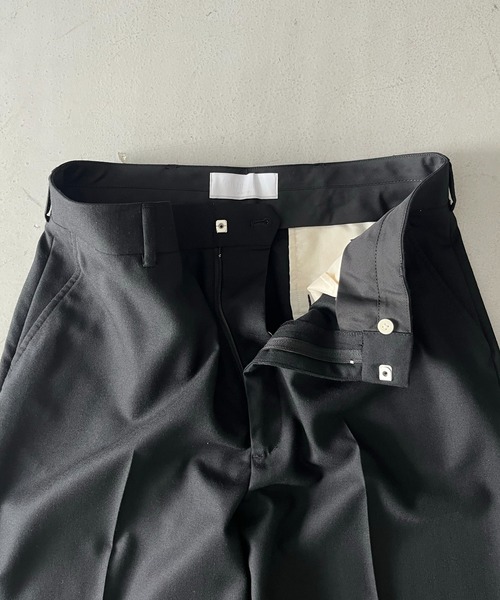 NEONSIGN(ネオンサイン)の「【Pre order】【EXCLUSIVE】NEONSIGN Anatomic straight slacks(スラックス・メンズ・ブラック/チャコールグレー・46/48/44)」の9枚目の写真