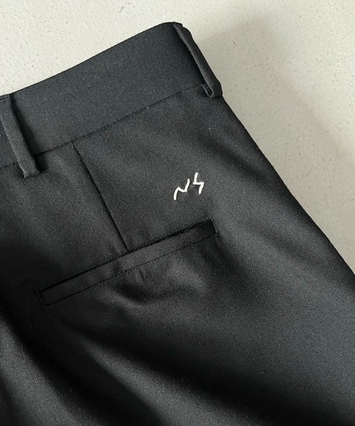 NEONSIGN(ネオンサイン)の「【Pre order】【EXCLUSIVE】NEONSIGN Anatomic straight slacks(スラックス・メンズ・ブラック/チャコールグレー・46/48/44)」の3枚目の写真