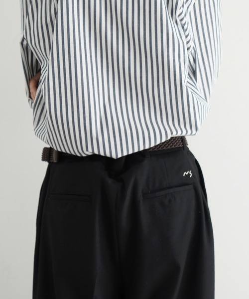 NEONSIGN(ネオンサイン)の「【Pre order】【EXCLUSIVE】NEONSIGN Anatomic straight slacks(スラックス・メンズ・ブラック/チャコールグレー・46/48/44)」の4枚目の写真