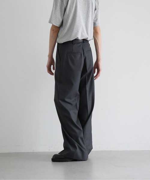 NEONSIGN（ネオンサイン）の「【EXCLUSIVE】NEONSIGN Anatomic straight slacks（スラックス・メンズ・ブラック/チャコールグレー・46/48/44）」の20枚目の写真