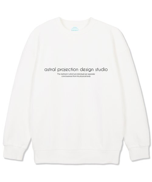 ASTRAL PROJECTION(アストラルプロジェクション)の「エイピー デザイン スタジオ ルーズフィット スウェット_ホワイト(スウェット・メンズ・その他・LARGE/MEDIUM/X-LARGE/XX-LARGE)」の1枚目の写真