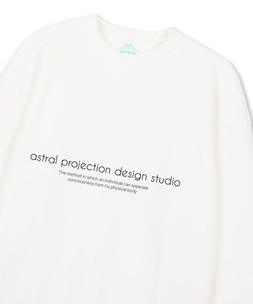 ASTRAL PROJECTION(アストラルプロジェクション)の「エイピー デザイン スタジオ ルーズフィット スウェット_ホワイト(スウェット・メンズ・その他・LARGE/MEDIUM/X-LARGE/XX-LARGE)」の2枚目の写真