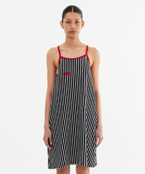 MENASOO（ミナス）の「MNS Signature Terry Onepiece_Navy（ワンピース・レディース・ネイビー・F）」の2枚目の写真
