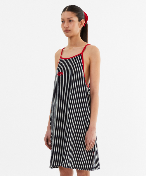 MENASOO（ミナス）の「MNS Signature Terry Onepiece_Navy（ワンピース・レディース・ネイビー・F）」の3枚目の写真