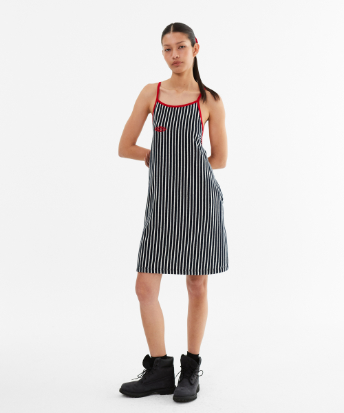 MENASOO（ミナス）の「MNS Signature Terry Onepiece_Navy（ワンピース・レディース・ネイビー・F）」の6枚目の写真