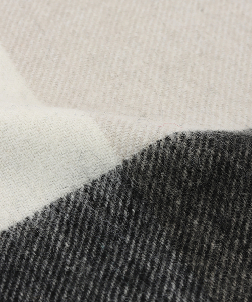 La TOTALITE（ラトータリテ）の「TWEEDMILL/ツイードミル ウール チェックストール 70*190cm（ストール/ショール・レディース・ブラウン/ブラック・FREE）」の12枚目の写真