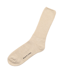 OLDBE（オールドビー）の「Natural Cotton Slub Ribbed Socks 21（ソックス/靴下）」