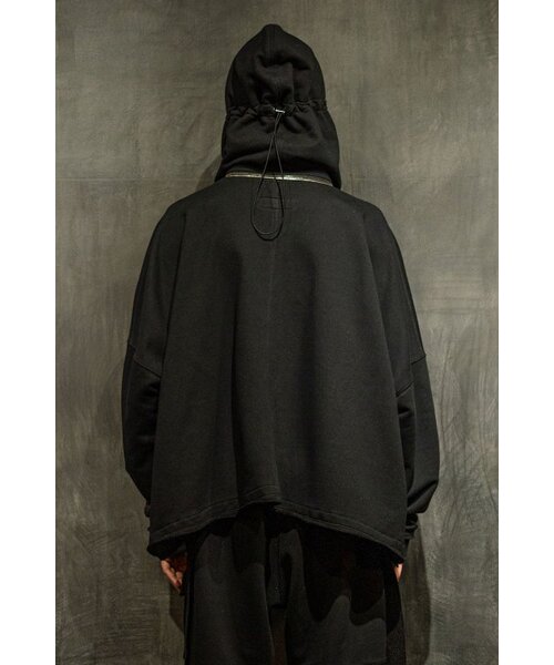 ASPARAGUS(アスパラガス)の「Neckline Zipper Hoodie-BK(パーカー・メンズ・その他・SMALL/MEDIUM/LARGE/X-SMALL)」の7枚目の写真