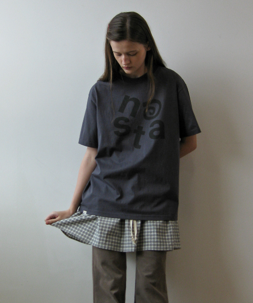 NAATS（ナツ）の「Check layered skirt, black（スカート・レディース・その他・FREE）」の4枚目の写真