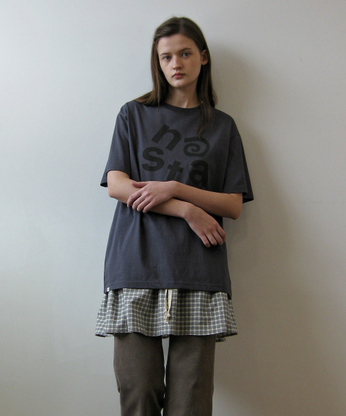 NAATS（ナツ）の「Check layered skirt, black（スカート・レディース・その他・FREE）」の6枚目の写真