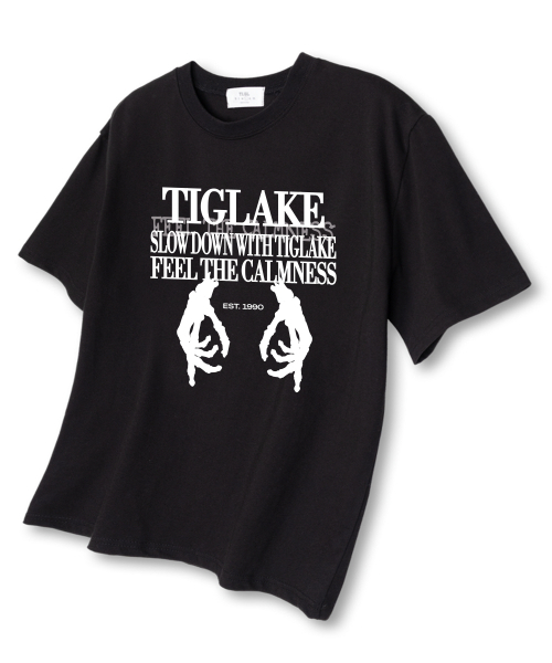TI.GLAKE(ティーグレイク)の「スローダウン オーバーサイズ 半袖Tシャツ ブラック(Tシャツ/カットソー・メンズ・その他・LARGE/X-LARGE/XX-LARGE)」の1枚目の写真
