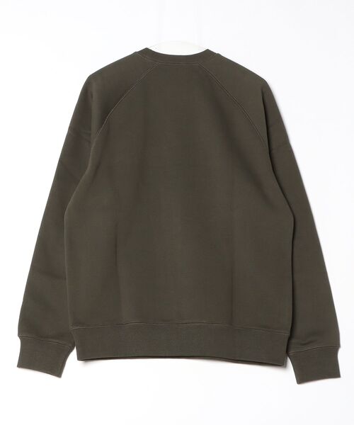 Carhartt WIP（カーハートダブリューアイピー）の「【Carhartt WIP】CHASE SWEATSHIRT I033660（スウェット・メンズ・オリーブ/グレー・M/L）」の21枚目の写真