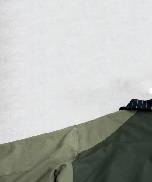 antiqua（アンティカ）の「異素材切り替え ジャケット（テーラードジャケット・レディース・グレー系その他/ネイビー系・ONESIZE）」の18枚目の写真