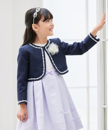 a.v.v（アーヴェヴェ）の「[110-130]【セレモニー/オケージョン/結婚式】セレモニーポケボレロ（スーツジャケット）」