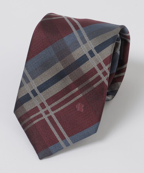 BLACK LABEL CRESTBRIDGE（ブラックレーベル・クレストブリッジ）の「バスケットカラーチェックタイ（ネクタイ・メンズ・ベージュ系その他5/ブルー系その他2/ネイビー/グリーン系その他/レッド系その他3・FREE）」の7枚目の写真