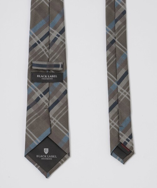 BLACK LABEL CRESTBRIDGE（ブラックレーベル・クレストブリッジ）の「バスケットカラーチェックタイ（ネクタイ・メンズ・ベージュ系その他5/ブルー系その他2/ネイビー/グリーン系その他/レッド系その他3・FREE）」の12枚目の写真