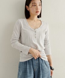 Omekashi | 針抜きロングTシャツ(Tシャツ/カットソー)