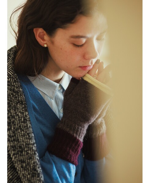 collex(コレックス)の「【Setsuko Todoroki × collex】Gloves(グローブ)(手袋・レディース・ピンク/ボルドー・フリー)」の3枚目の写真