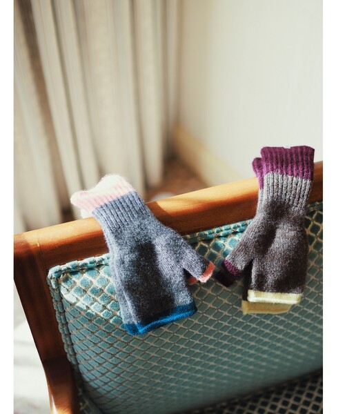 collex(コレックス)の「【Setsuko Todoroki × collex】Gloves(グローブ)(手袋・レディース・ピンク/ボルドー・フリー)」の5枚目の写真